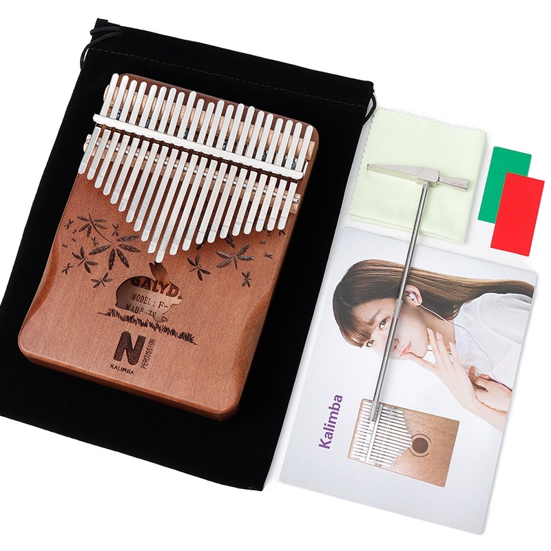 Đàn kalimba 17 / 21 phím phong cách retro