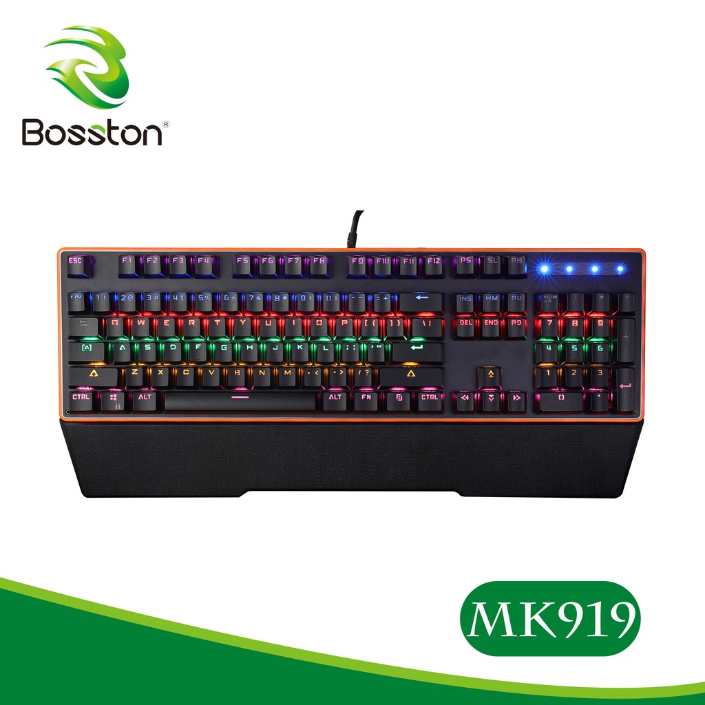 Bàn phím cơ bosston mk-919 - bàn phím cơ quang học - bàn phím chuyên game