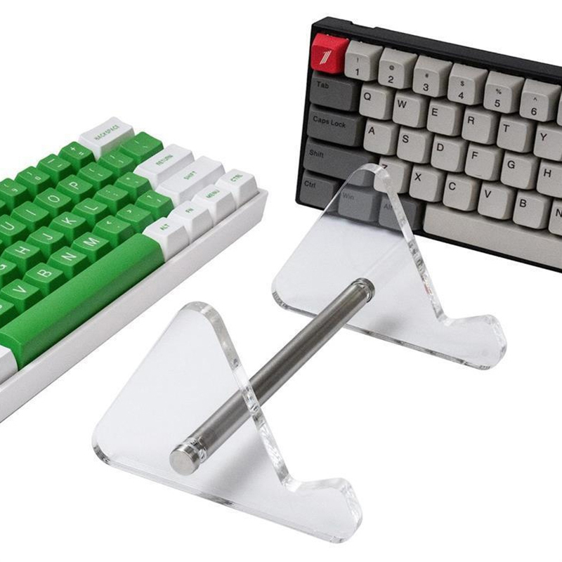 Keyboard Display Stand Transparent Acrylic Keyboard Holder Compute ...