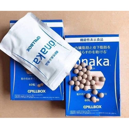 VIÊN ONAKA NHẬT bẢN 60 VIÊN ĐÁNH TAN MỠ BỤNG