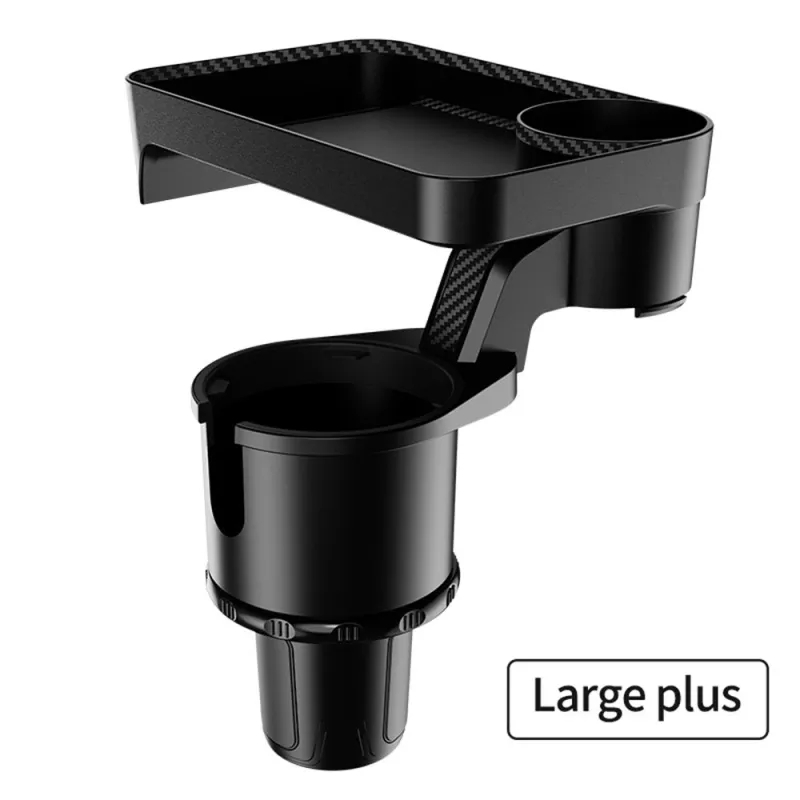 Portable Car Cup Holder Attachable Meal Tray Expanded Table Desk Car