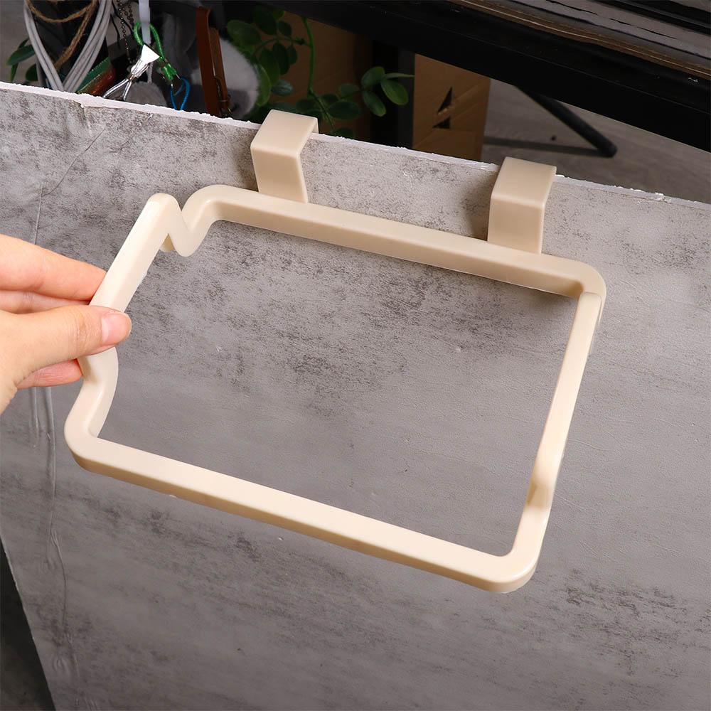 LABAICAI Plastic Hangable Multifunction Punch free Practical Garbage Bag Rack Storage Rack Trash Rubbish Bag Holder Kitchen Accessories