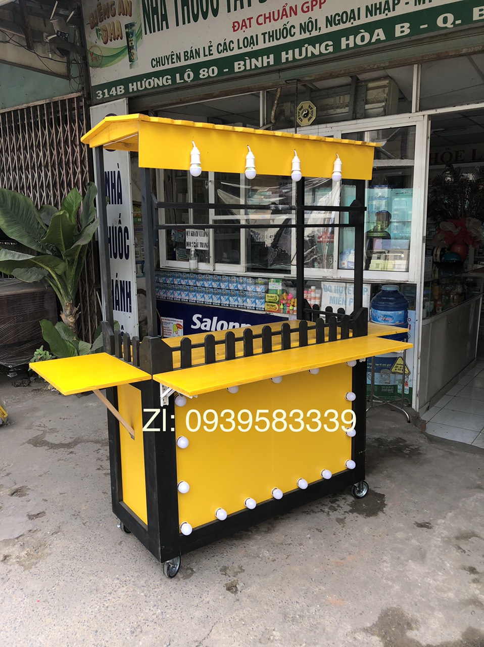 Xe Tủ CaFe Trà Sữa