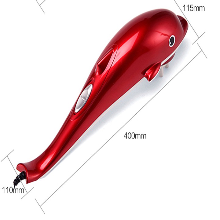 Máy massage cầm tay, máy mát xa cầm tay, máy mát xa cá heo, máy mát xa cầm tay cá heo Làm giảm đau hiệu quả cơ vai, cổ do khi ngủ sai tư thế, massage giúp thư giãn - bảo hành 6 tháng lỗi 1 đổi 1