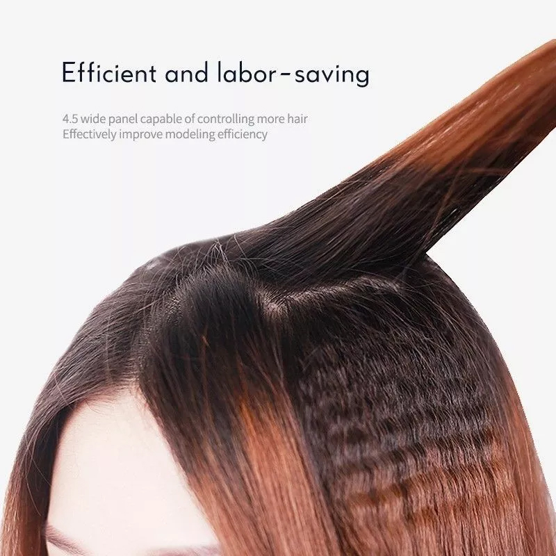 Máy duỗi tóc, kẹp tóc mini, máy làm tóc, máy uốn tóc, máy ép tóc duỗi thẳng tóc 4 mức nhiệt KEMEI 549 - dụng cụ tạo kiểu tóc - máy dập xù bấm tóc mini