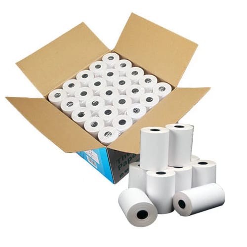High-Grade 78x38mm Thermal Paper Rolls | Clear & Fade-Resistant Printing | BPA-Free | Seamless Use with 80mm POS Printers, Cash Registers & Service Terminals. 