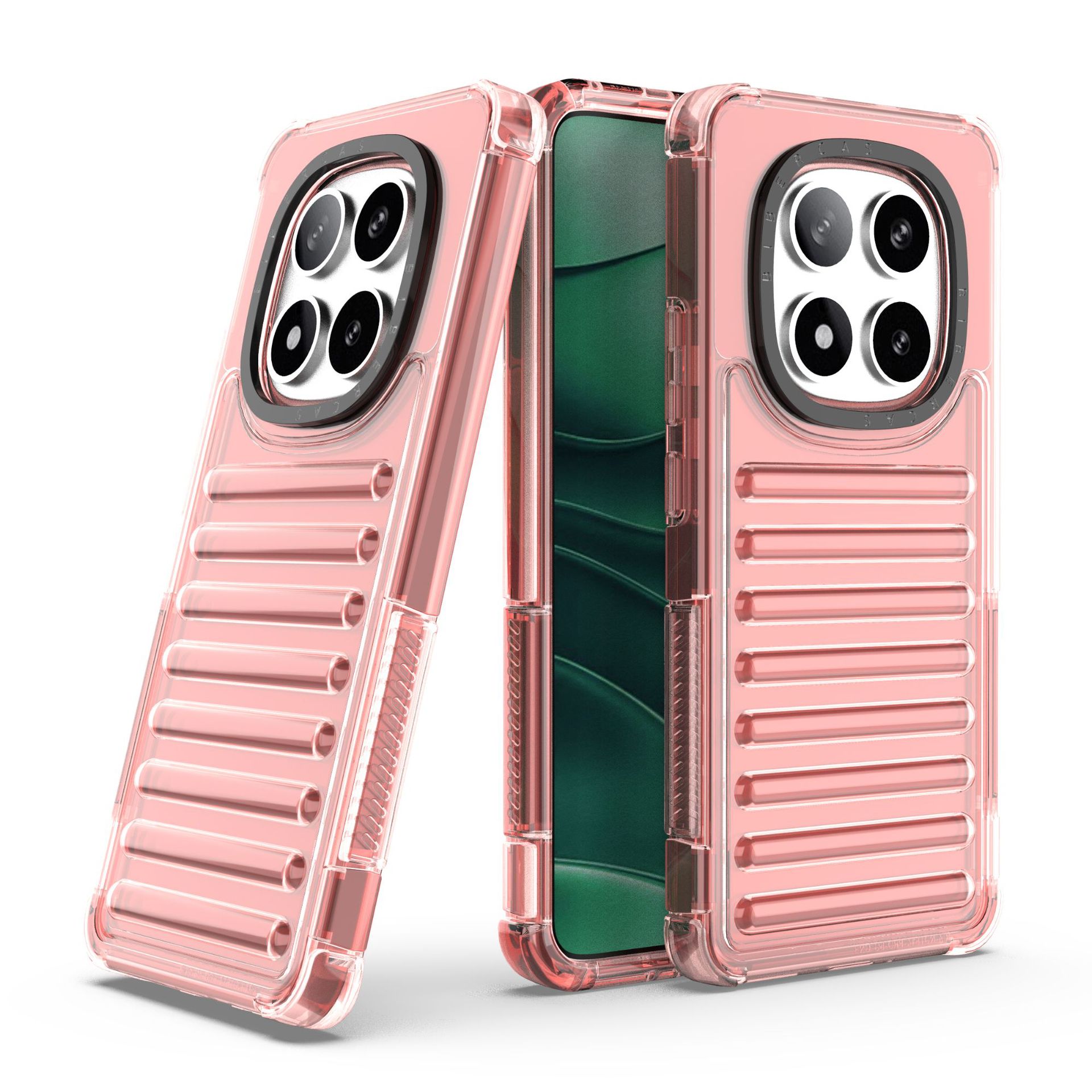 360° Transparent Silicone TPU Front & Back Case For Xiaomi Redmi Note 9