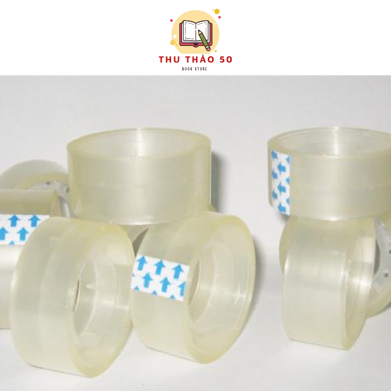 Băng keo trong, băng dính văn phòng 1.8cm