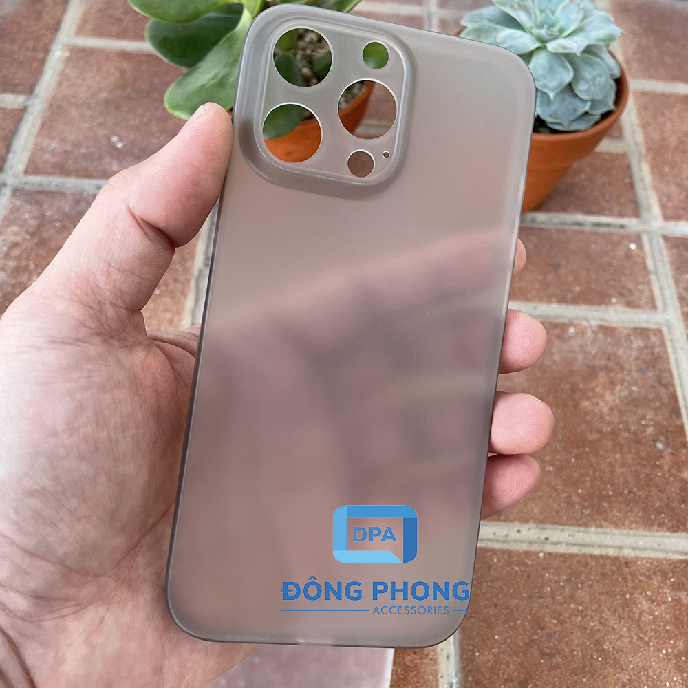 Combo 2 Ốp Lưng Trong Nhám Unibody iPhone 13 Pro Siêu Mỏng