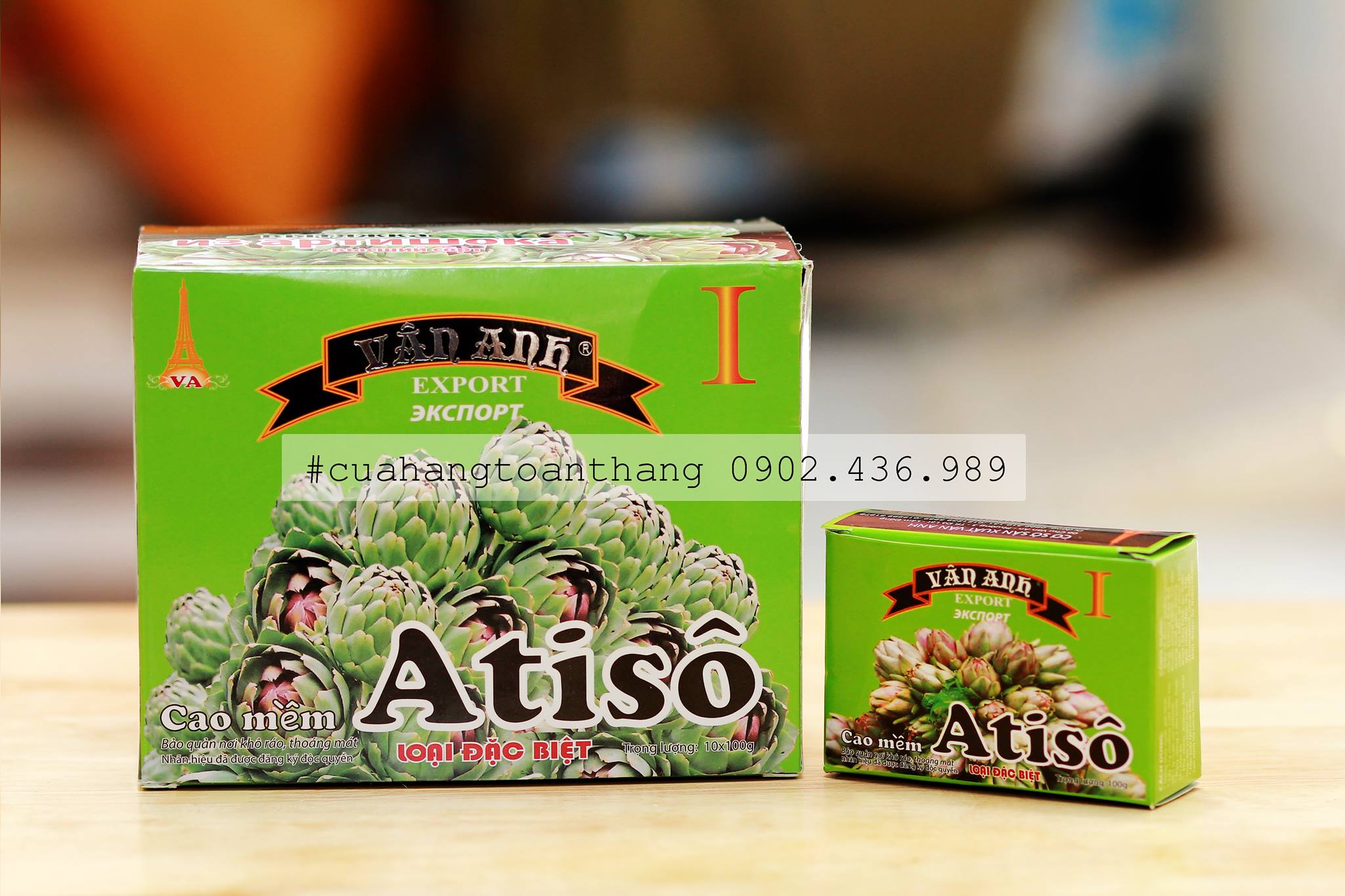 CAO ATISO 95% LÁ ĐÀ LẠT HIỆU VÂN ANH