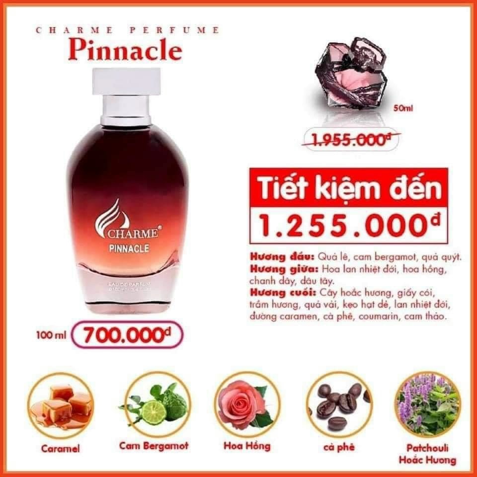 [ HCM ] NƯỚC HOA PINACLE  100ml