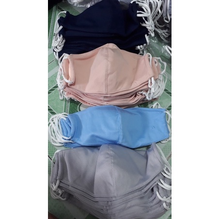 Combo 10 cái - Khẩu trang vải dày, thoáng