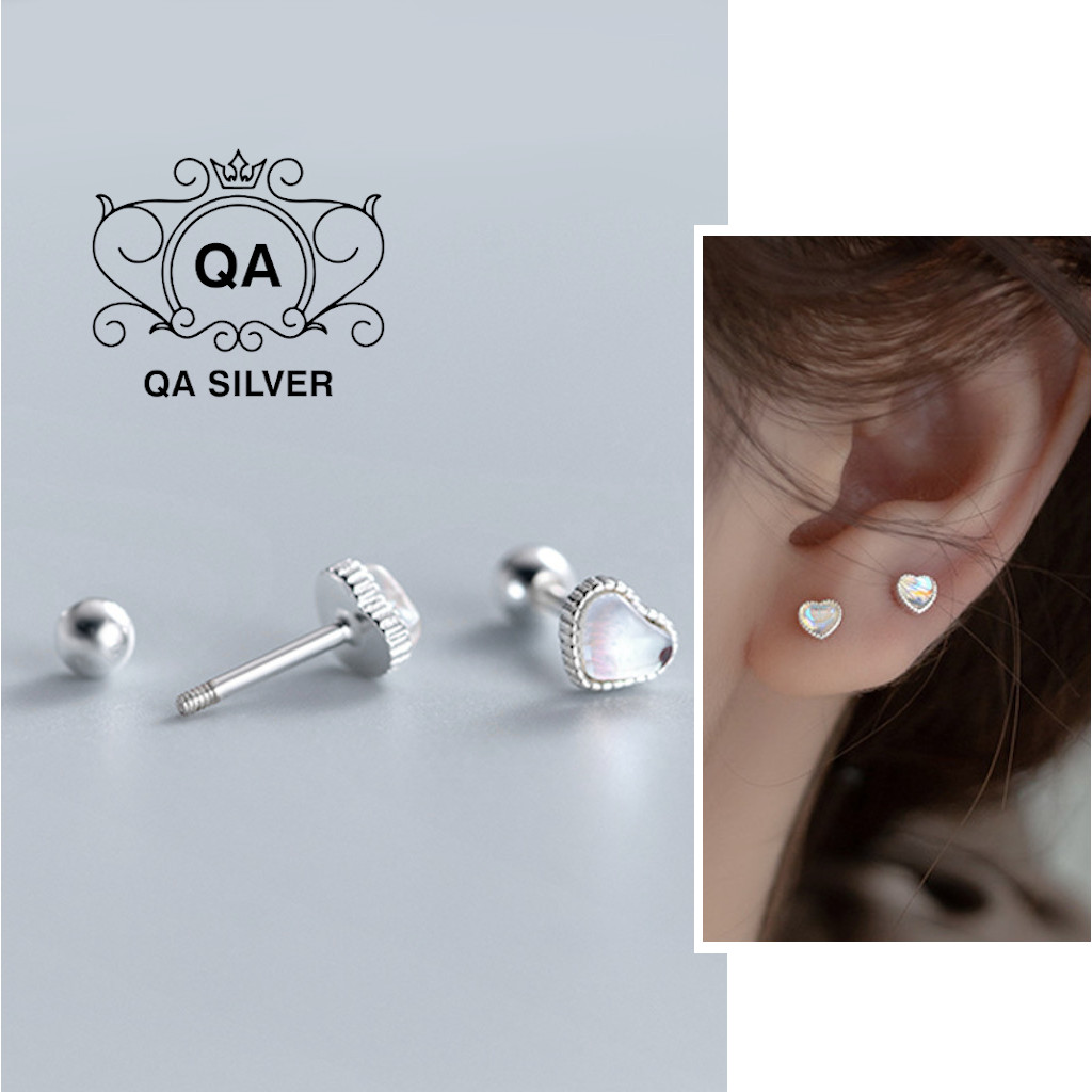 HEART QA SILVER Earrings