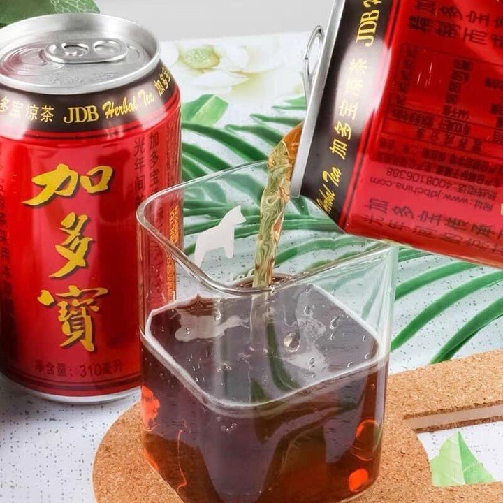 [1 thùng 24 lon]  TRÀ THẢO MỘC JIADUBAO NỘI ĐỊA TRUNG 310ml