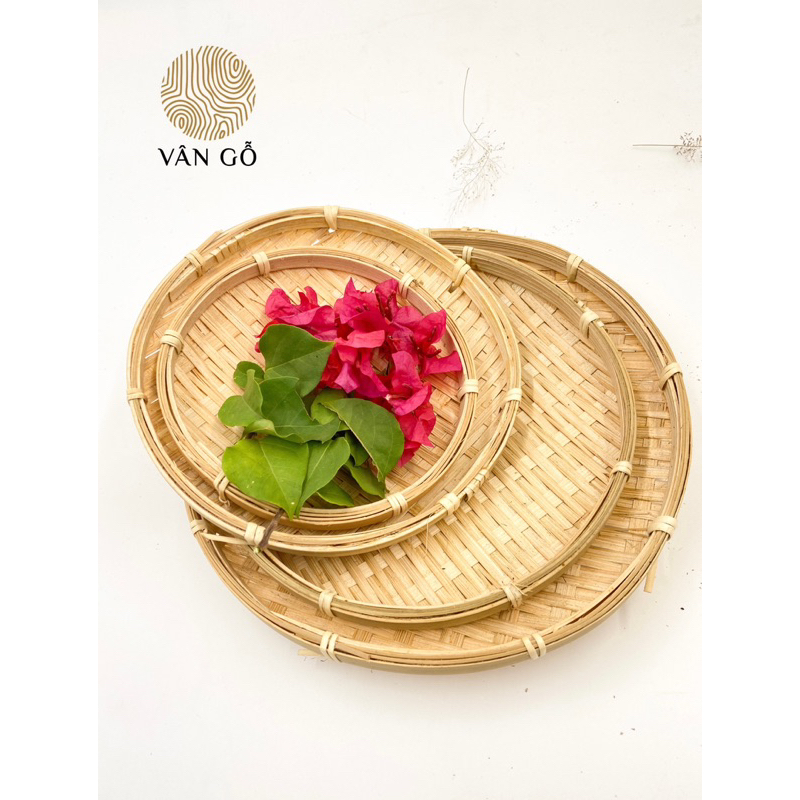 MẸT TRE, MÂY TRÒN ĐAN THỦ CÔNG nhiều kích thước( ảnh thật)