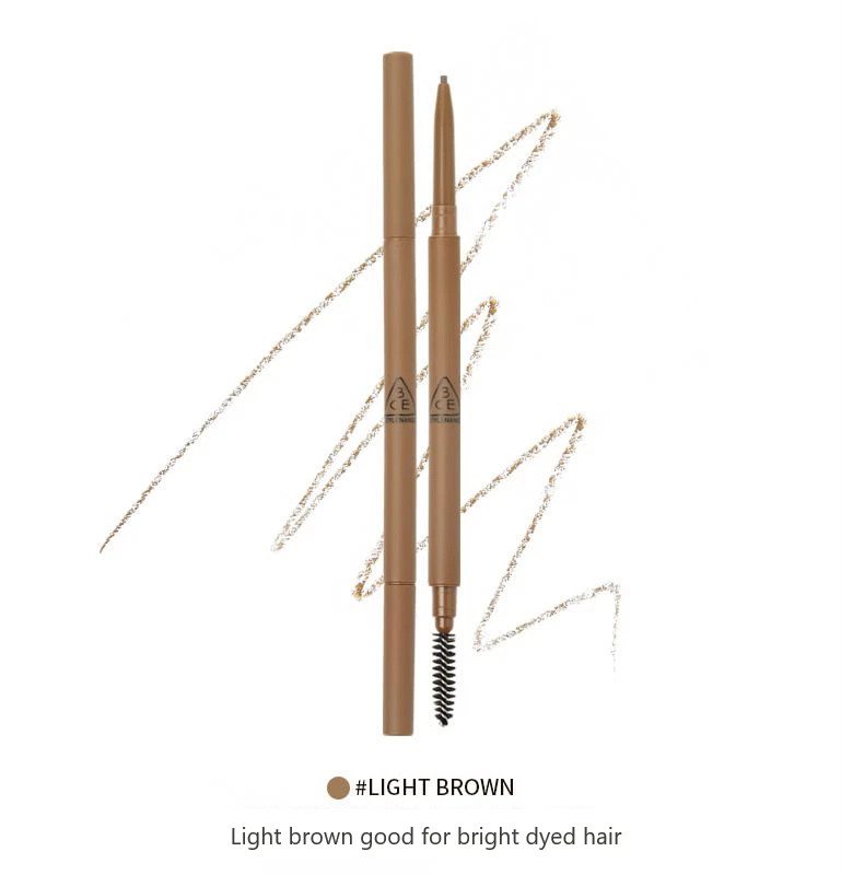 Chì Kẻ Mày 2 Đầu 3CE Super Slim Eye Brow Pencil