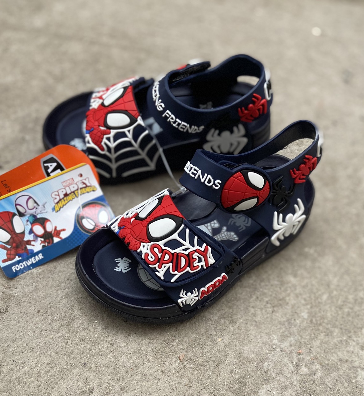 Giày Sandal Thái Lan Người Nhện  ADDA  32E14