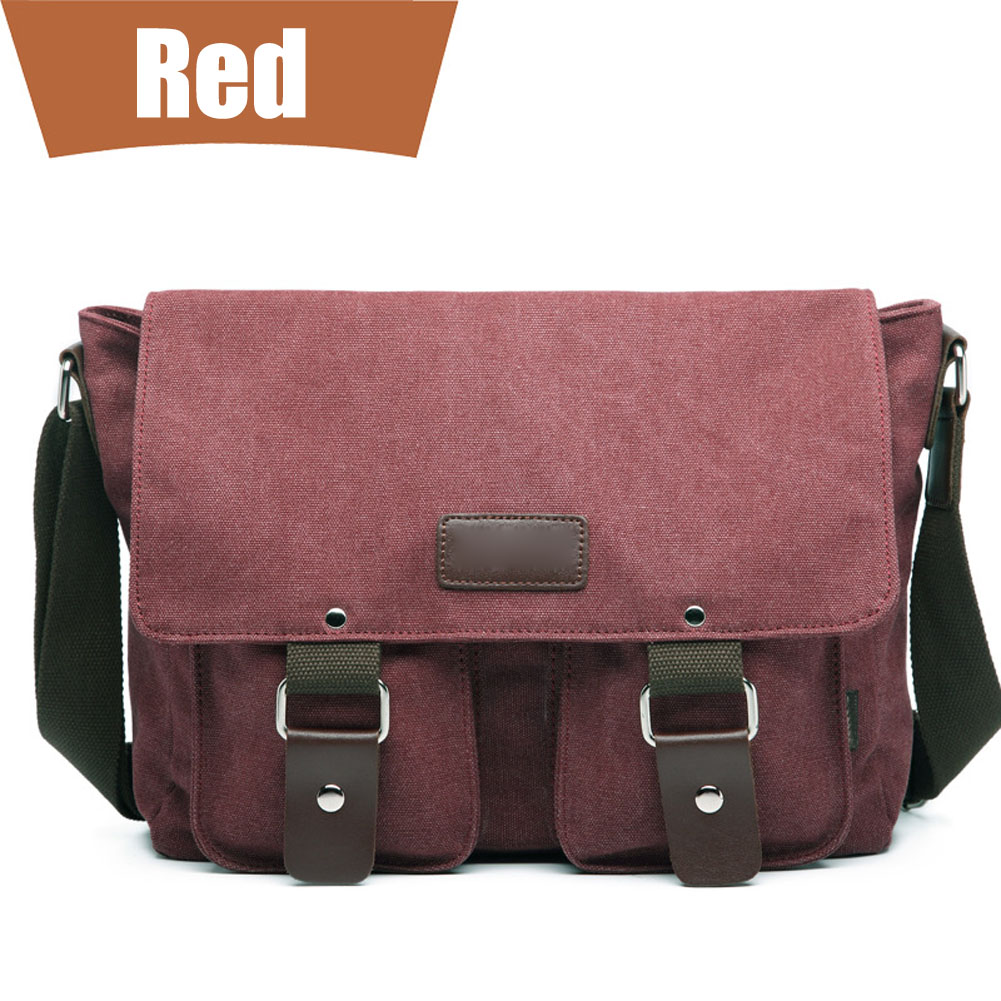 Bags Crossbody Messenger Satchel Travel Large Canvas Retro