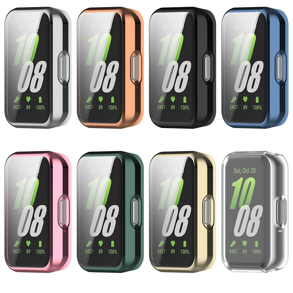 Miếng bảo vệ màn hình trường hợp cho Samsung Galaxy fit3 bảo hiểm đầy đủ bội thu nhựa TPU mềm Vỏ bảo vệ cho Samsung Samsung thiên hà phù hợp với 3