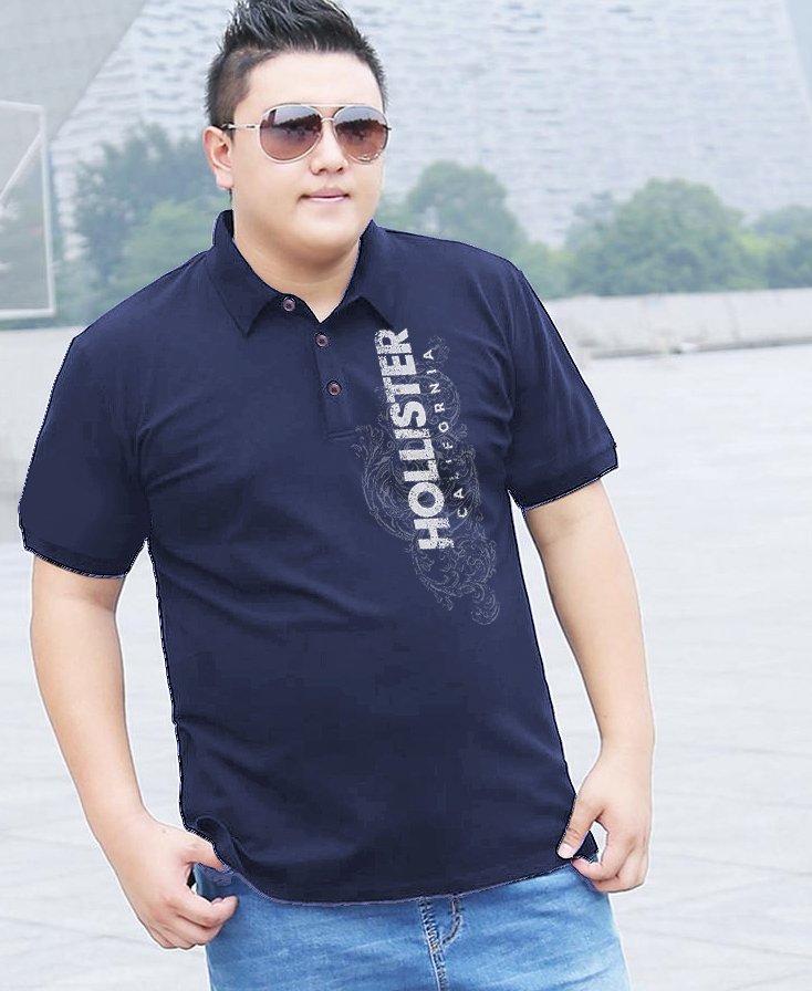 Áo polo nam bigsize, áo size lớn cổ bẻ