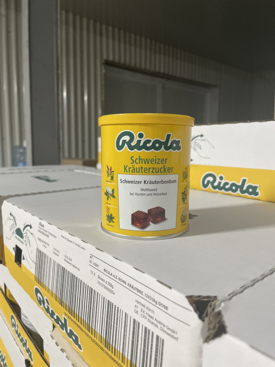 Kẹo ngậm ho Ricola 250g Đức