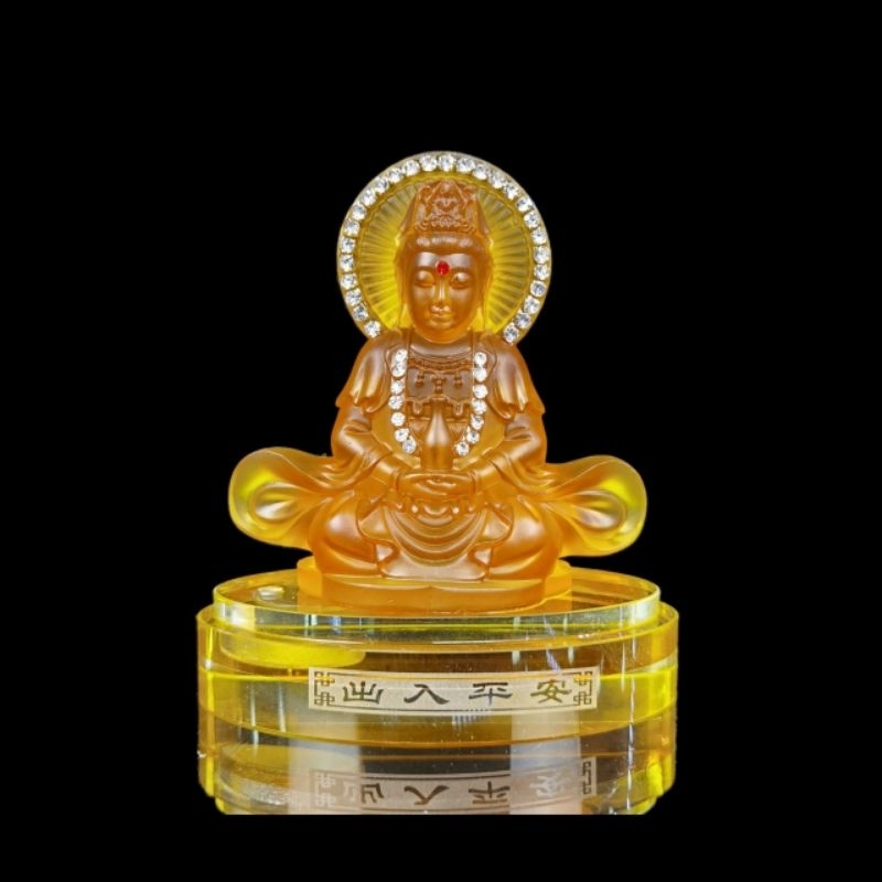 Tượng Phật quan âm đá lưu ly