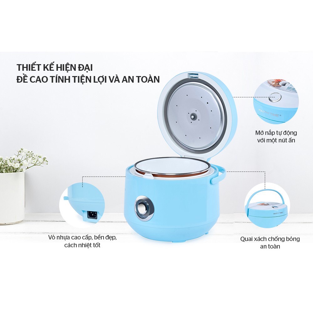 Nồi cơm điện 1.2l Sunhouse HTD 8522 [bảo hành chính hãng 12t]
