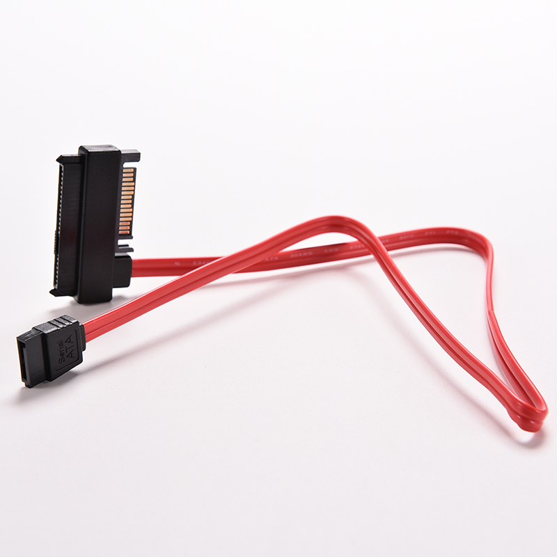 Kupanny sas hdd sff-8482 to sata style sas ports data cable + 15pin power connector 50cm