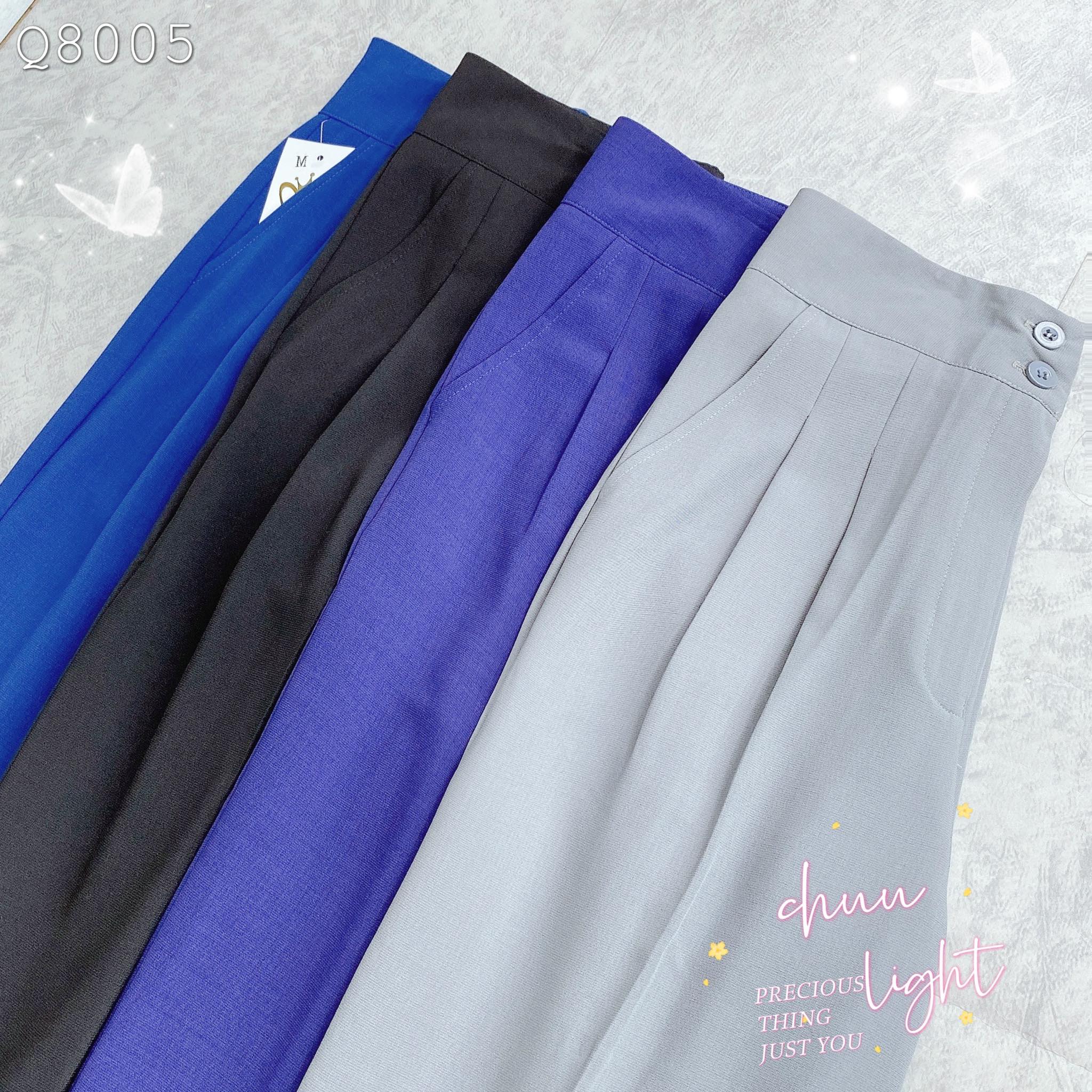 Quần tây baggy 2 nút lưng cao CHUU Q8005
