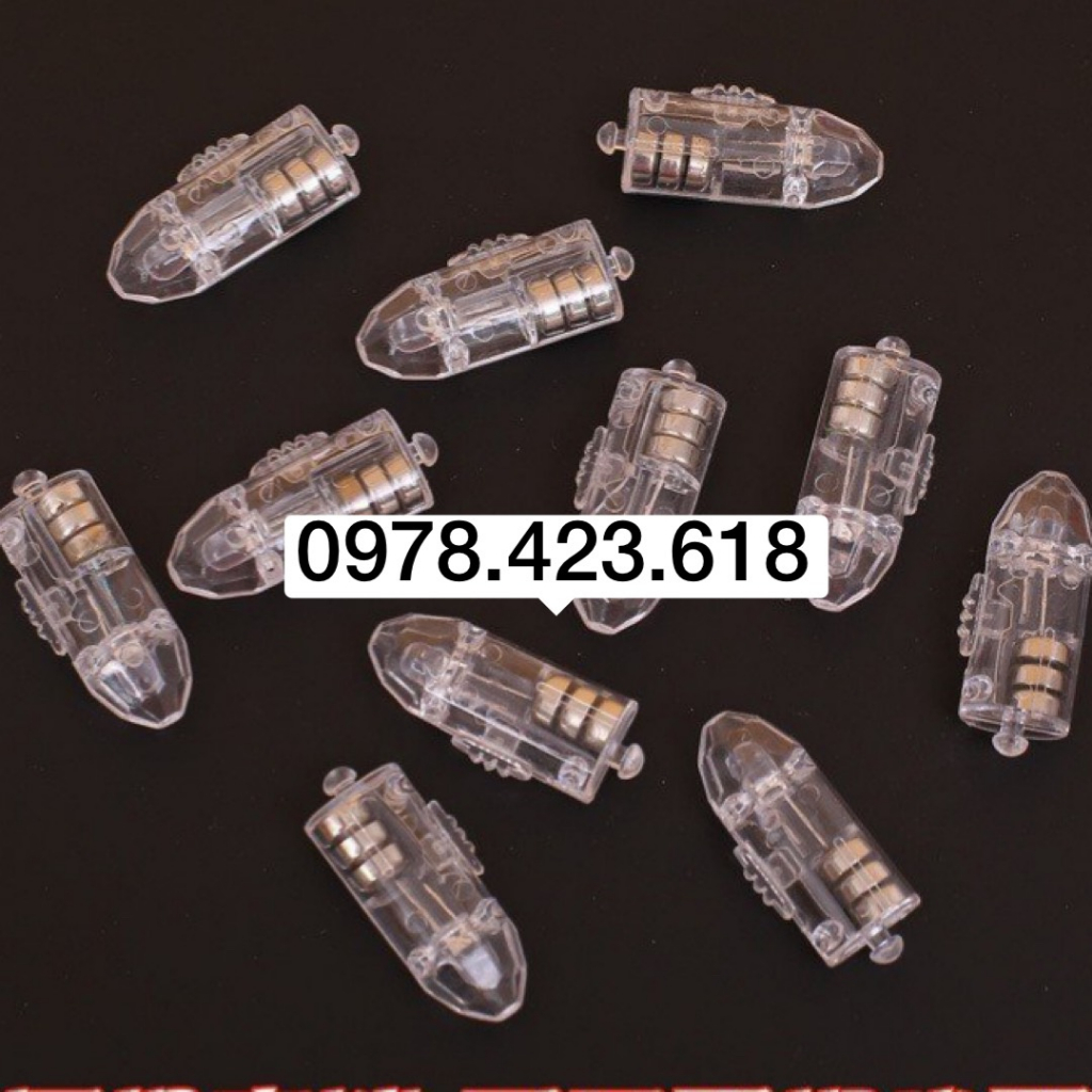 Đèn led xài pin gắn đèn lồng giấy - lồng đèn ông sao trung thu cho bé