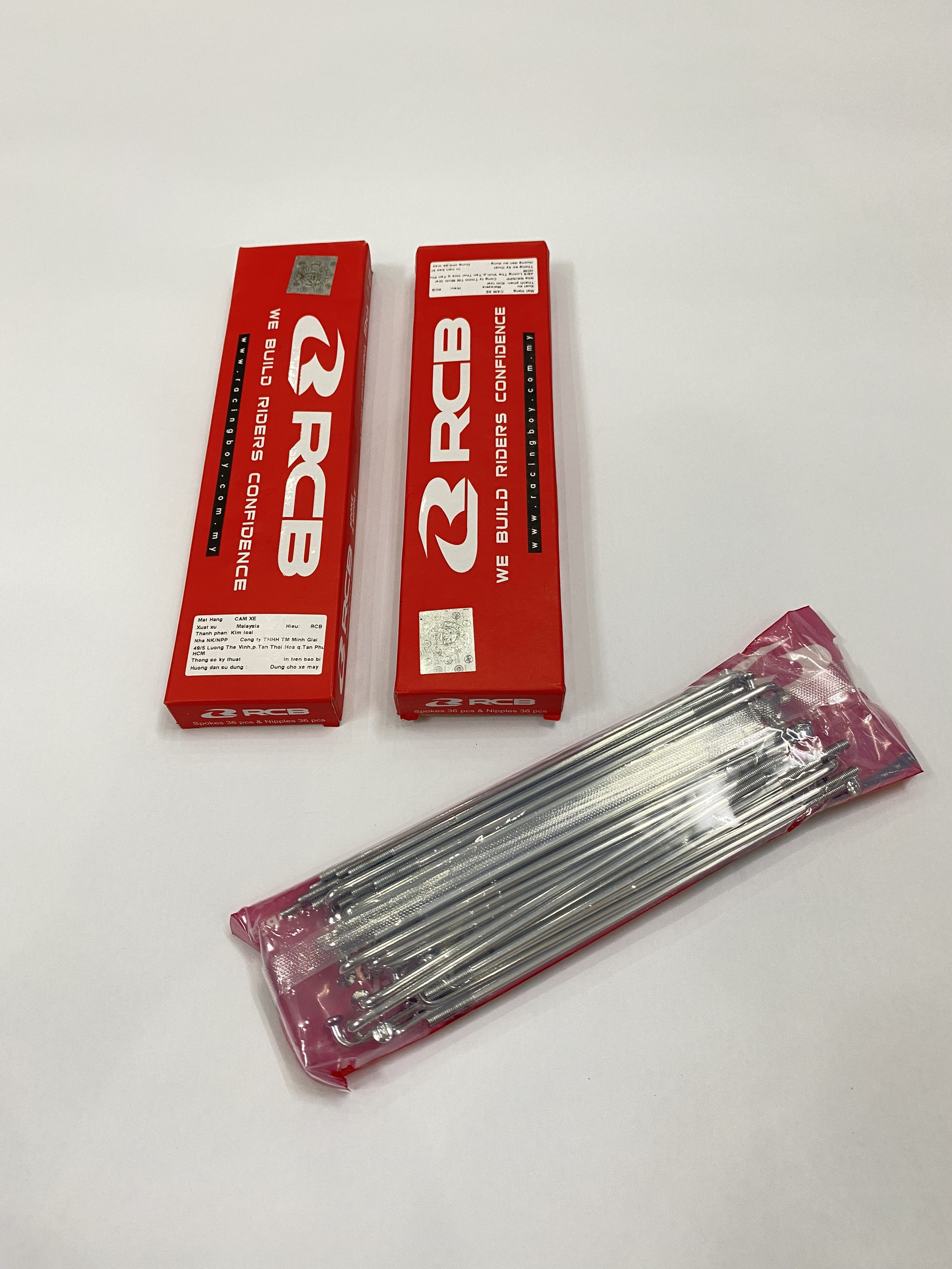 Căm RCB chính hãng size 157 / 149 / 184 RACINGBOY