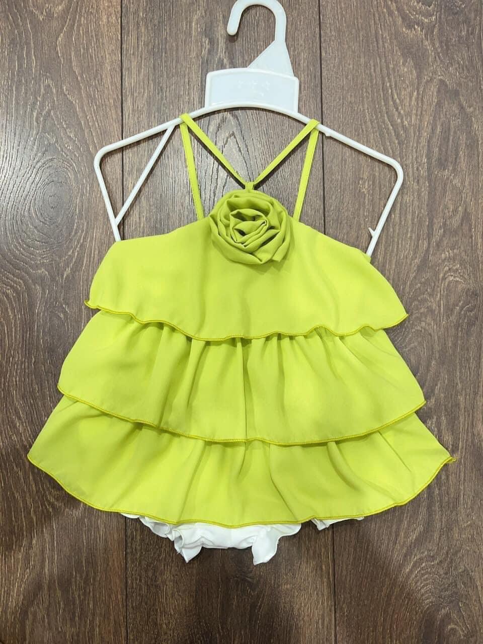 Váy 3 tầng bé gái 8-23kg Angel Baby Thời Trang Thiết Kế