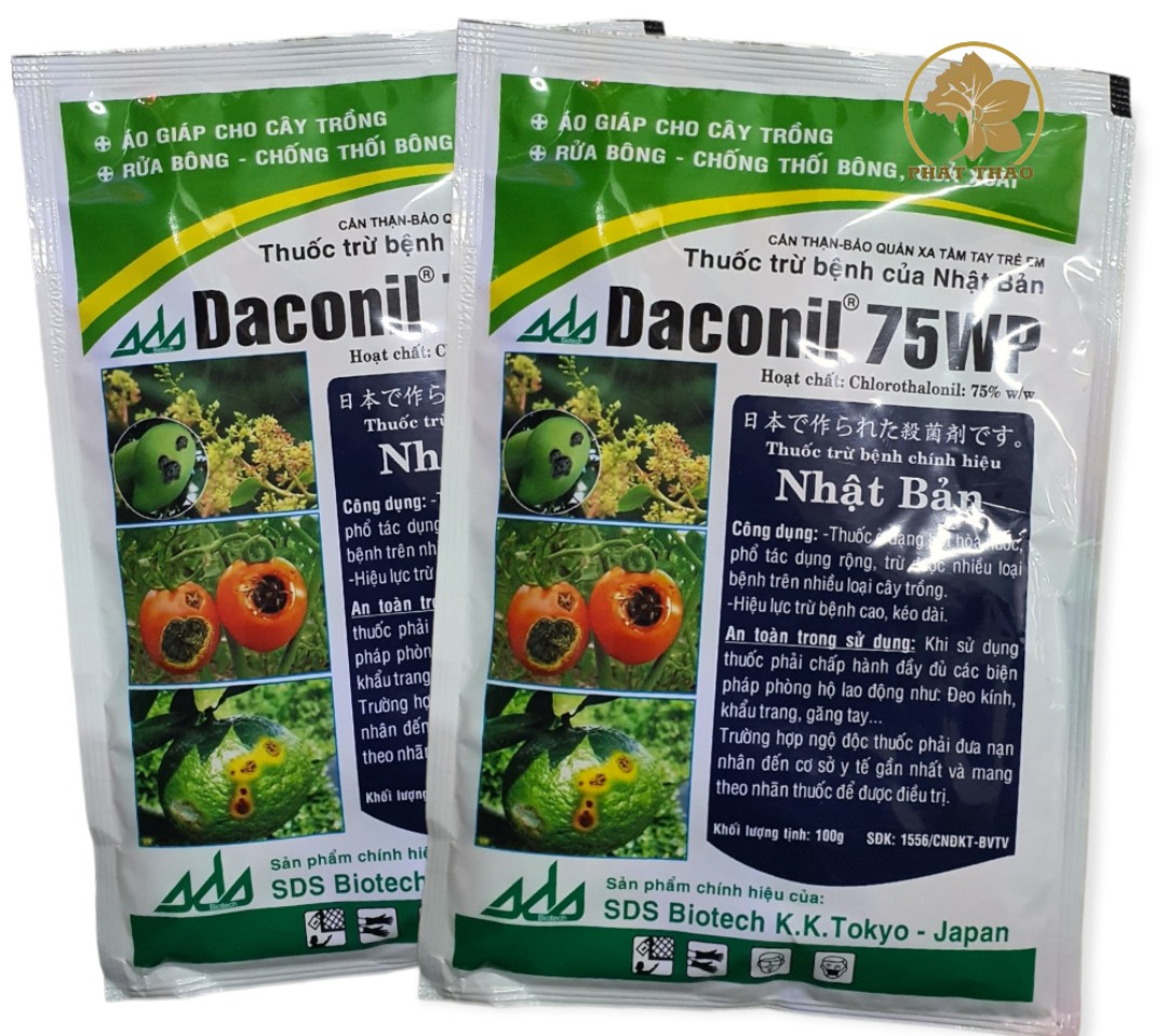 Thuốc trừ bệnh Daconil 75WP (100g)