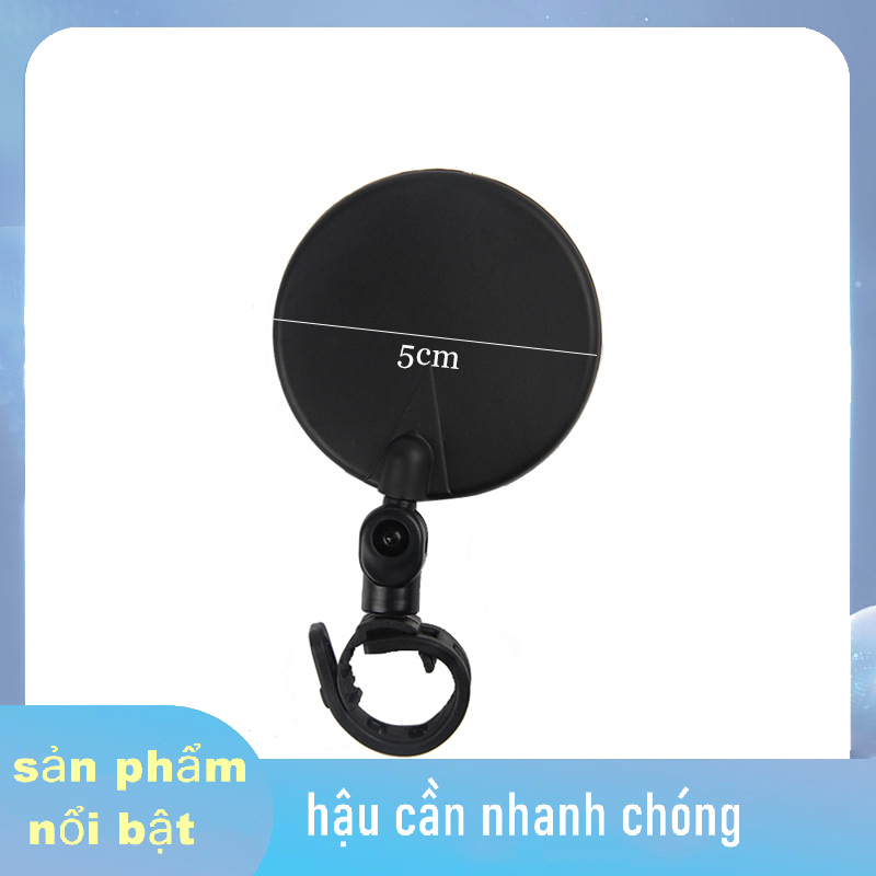 MXE Gương chiếu hậu xe đạp thông dụng gương chiếu hậu gắn ghi đông xe đạp góc rộng xoay điều chỉnh được Phụ Kiện cho xe đạp đường trường leo núi
