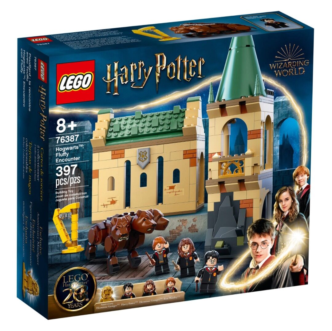 Lego 76387 harry potter hogwarts™: fluffy encounter 397pcs 8+