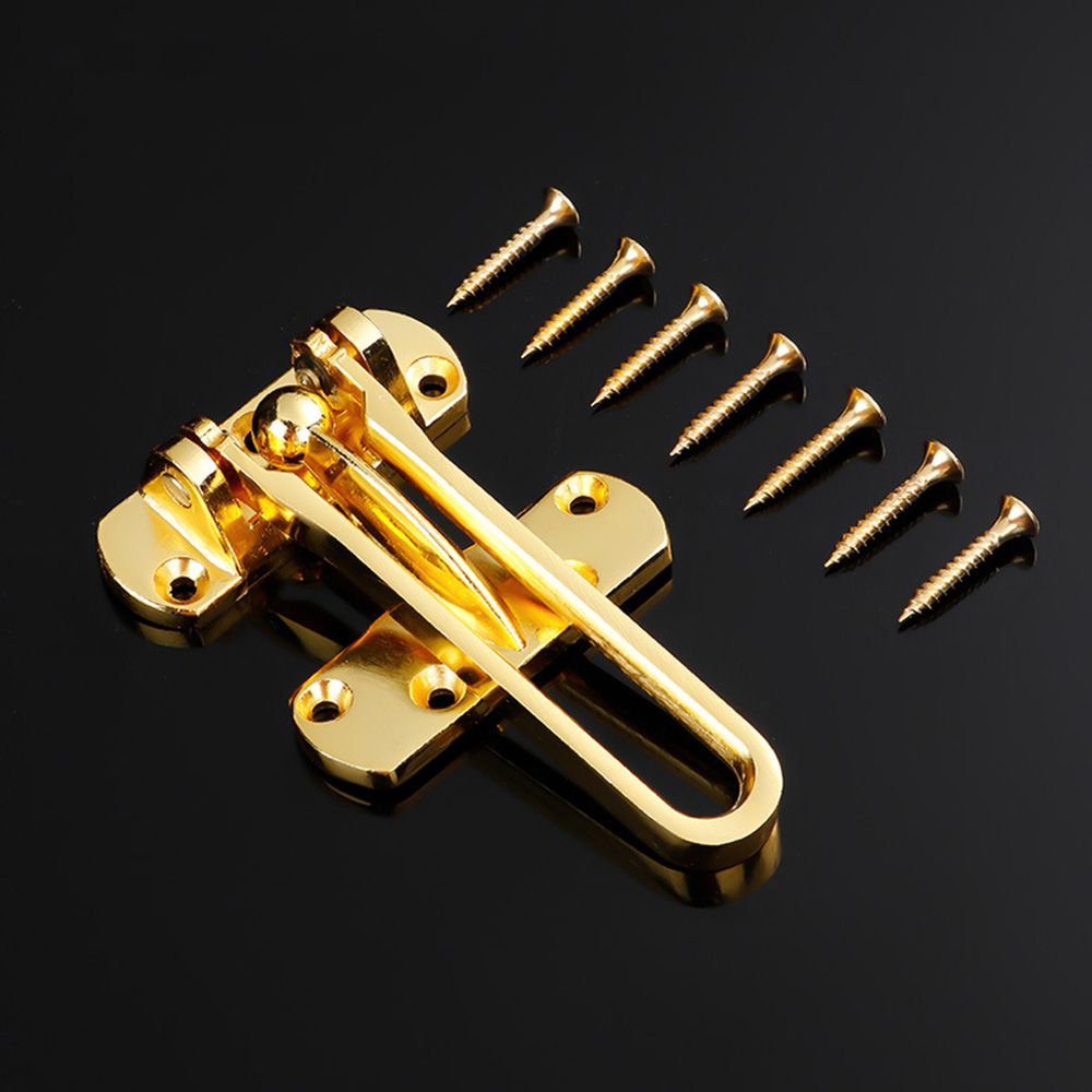 Superstition effluence78su6 multifunction anti-lock home hotel padlock latch anti-theft chain anti-theft buckle safety door lock