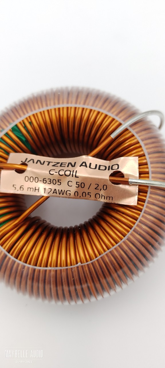 Cuộn cảm 5.6mH Jantzen C-Coil DCR 0.05 OHM dây 2mm