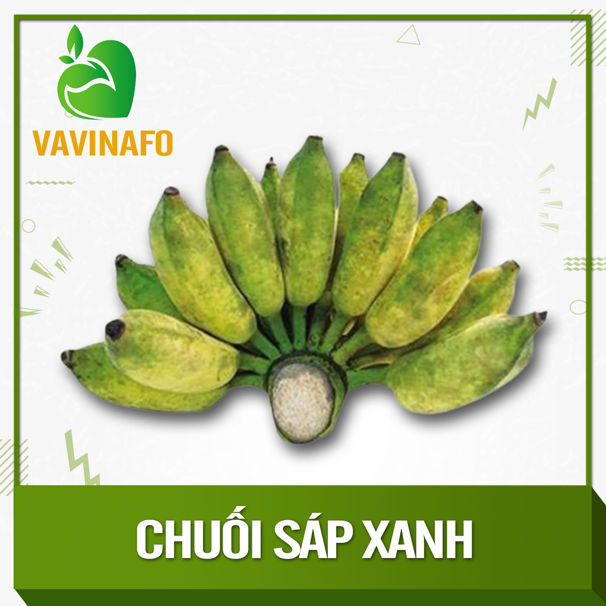 HCM - Chuối sáp Bến Tre (Giao xanh/chín ngẫu nhiên tùy đợt hàng) - [Giao nhanh TPHCM]