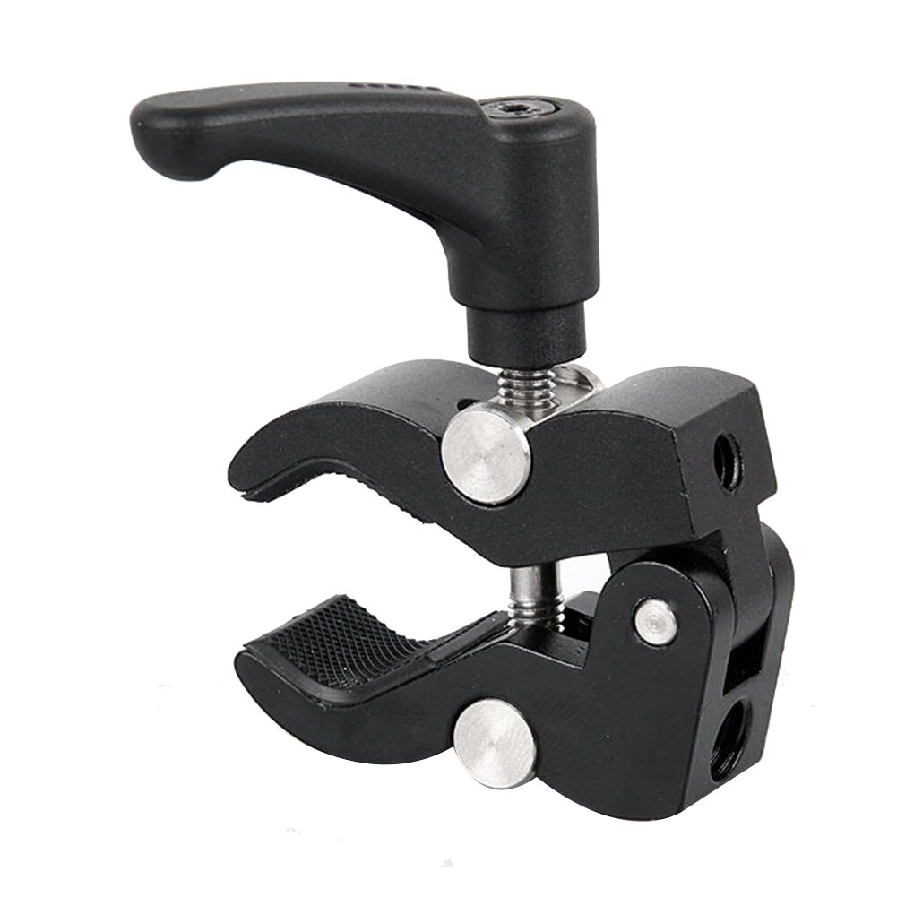 1/4inch & 3/8inch thread super clamp pliers clamp for dslr camera photo studio essory