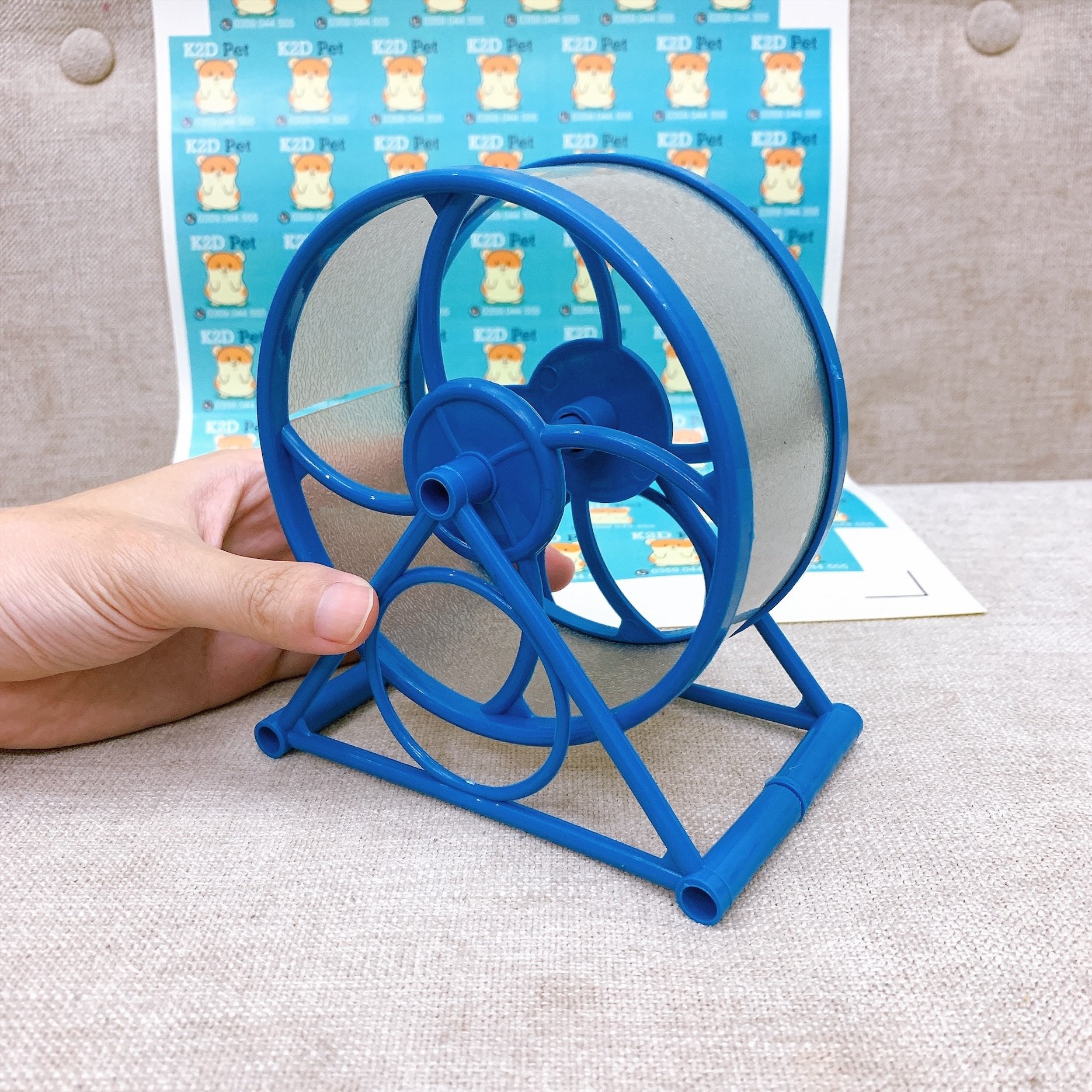 [Hoàn tiền 10%]Wheel nhựa tesoro cho hamster