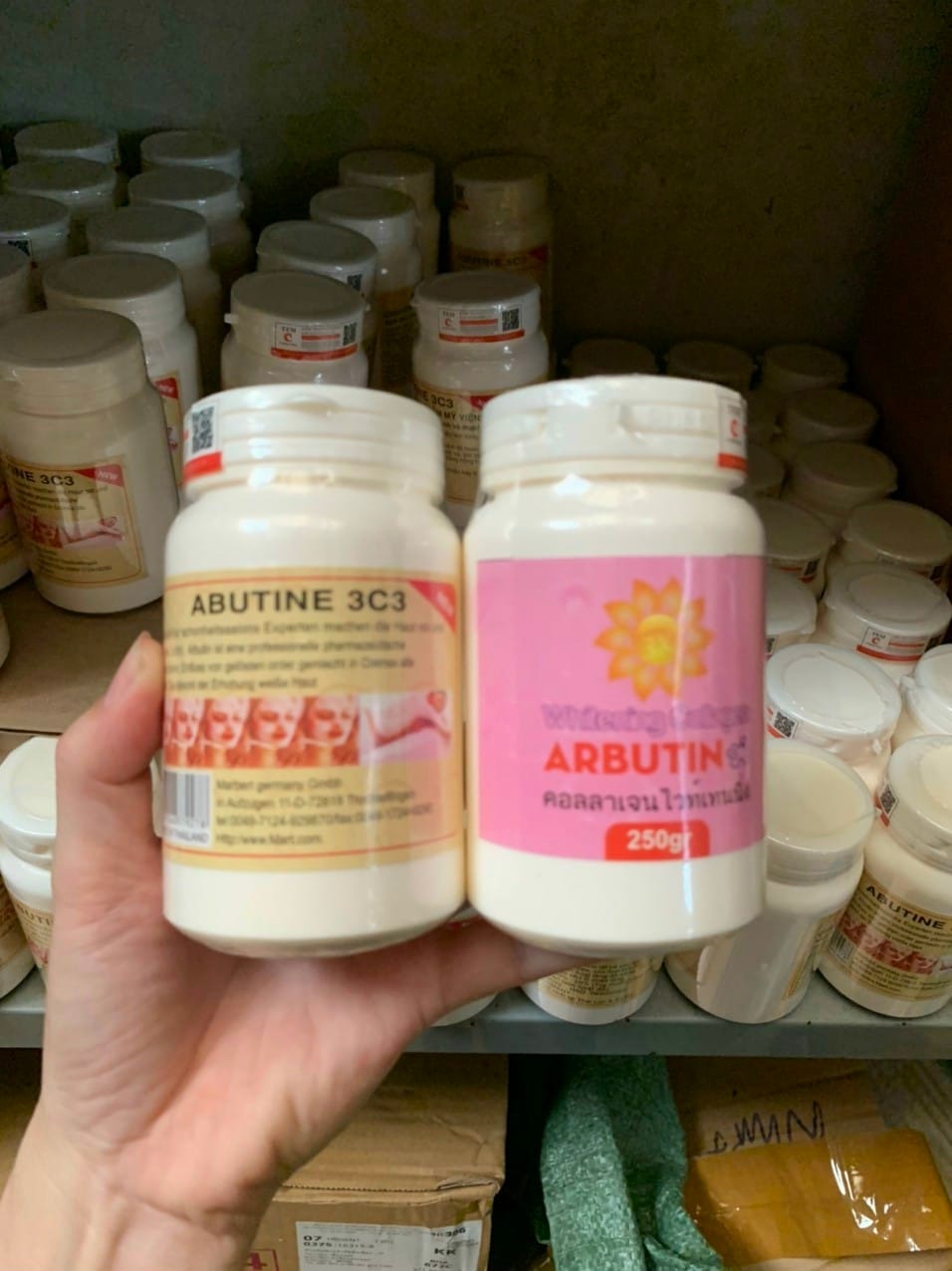 Kem Kích Trắng Dưỡng Body Abutine 3C3