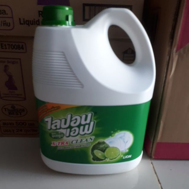 Nước rửa chén Lion hương Chanh Can 3600ml (Thái Lan)