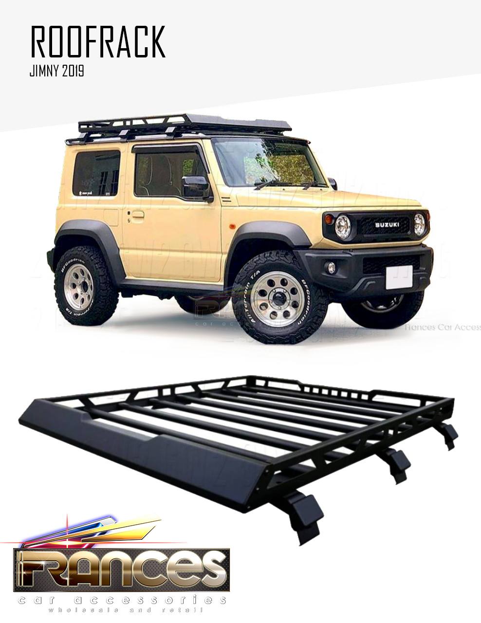 Suzuki Jimny 20192024 Roof Rack ( Jimny Roof Carrier ) ( Jimny Roofrack accessories ) Lazada PH