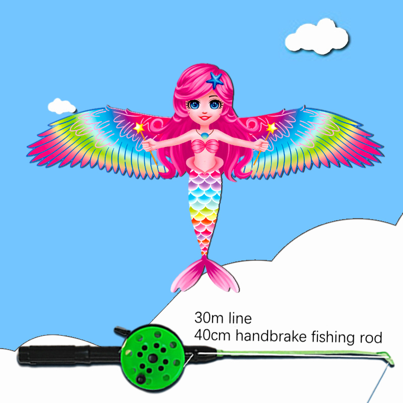 1Set%20Children%20Flying%20Kite%20Toy%20Cartoon%20Butterfly%20Mermaid%20Parrot%20Magpies%20Eagle%20Kite%20With%20Handle%20Kids%20Flying%20Kite%20Outdoor%20Toys%20YUEYING%20-%20Image%205