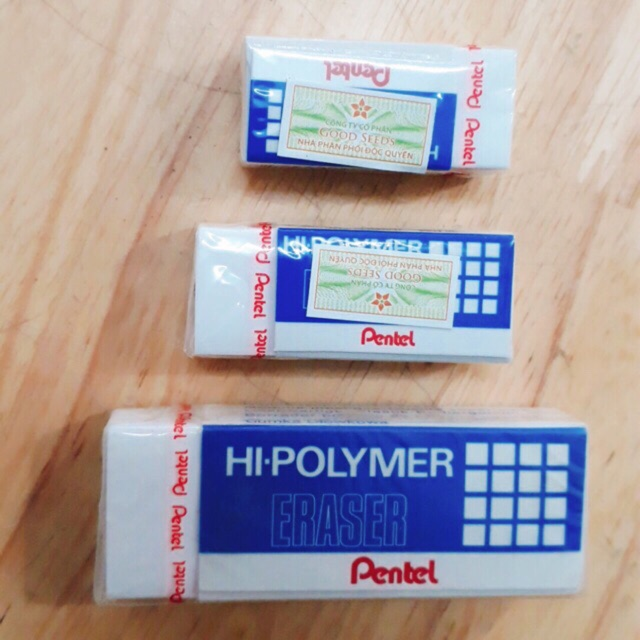Gôm tẩy Pentel chính hãng đủ kích cỡ