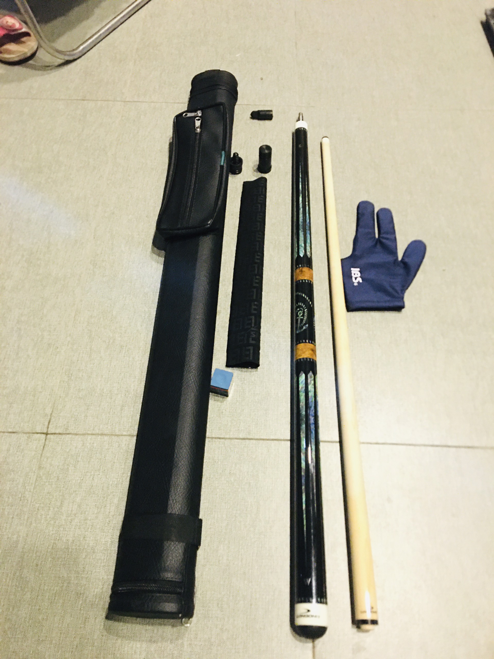 [HCM]Cơ bida ba băng Longoni back in stock kèm combo