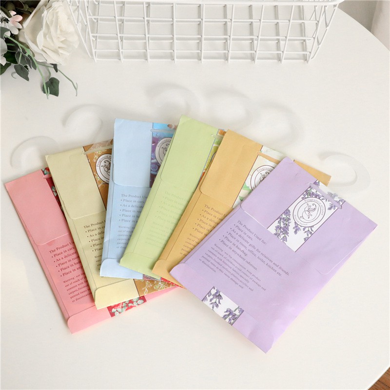 Túi thơm treo tủ quần áo (đủ mùi, có móc)