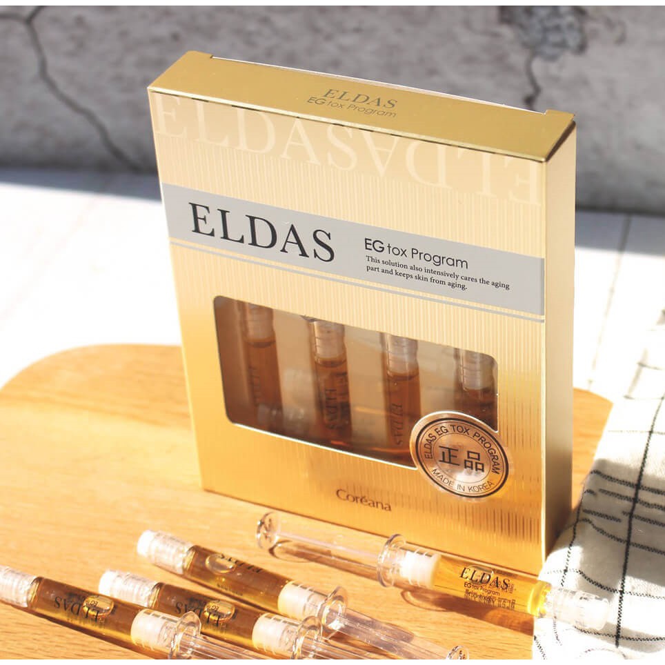 Serum tế bào gốc Eldas EG Tox Program Coreana mini 4 ống