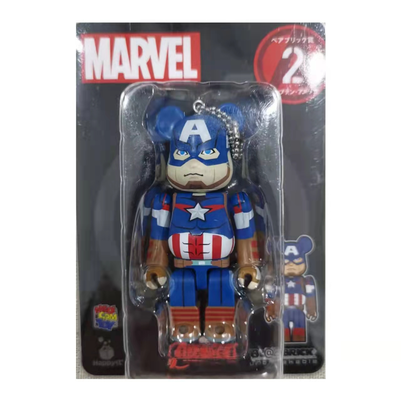 MEDICOM TOY - BE@RBRICK CAPTAIN AMERICA &amp; THOR 400％ BE@RBRICK CAPTAIN AMERICA 400％ – MCT TOKYO