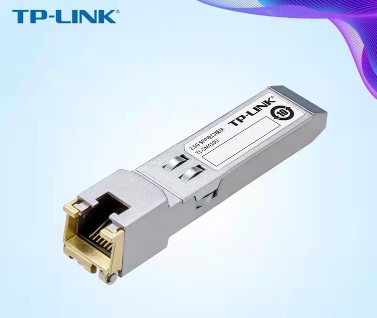 Tp-link tl-sm410u 2.5g sfp to rj45 sfp module 2.5gbps copper transceiver sfp module